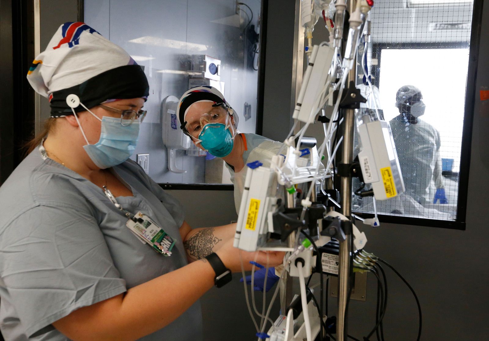 Inside a Covid-19 floor: Erie County Medical Center